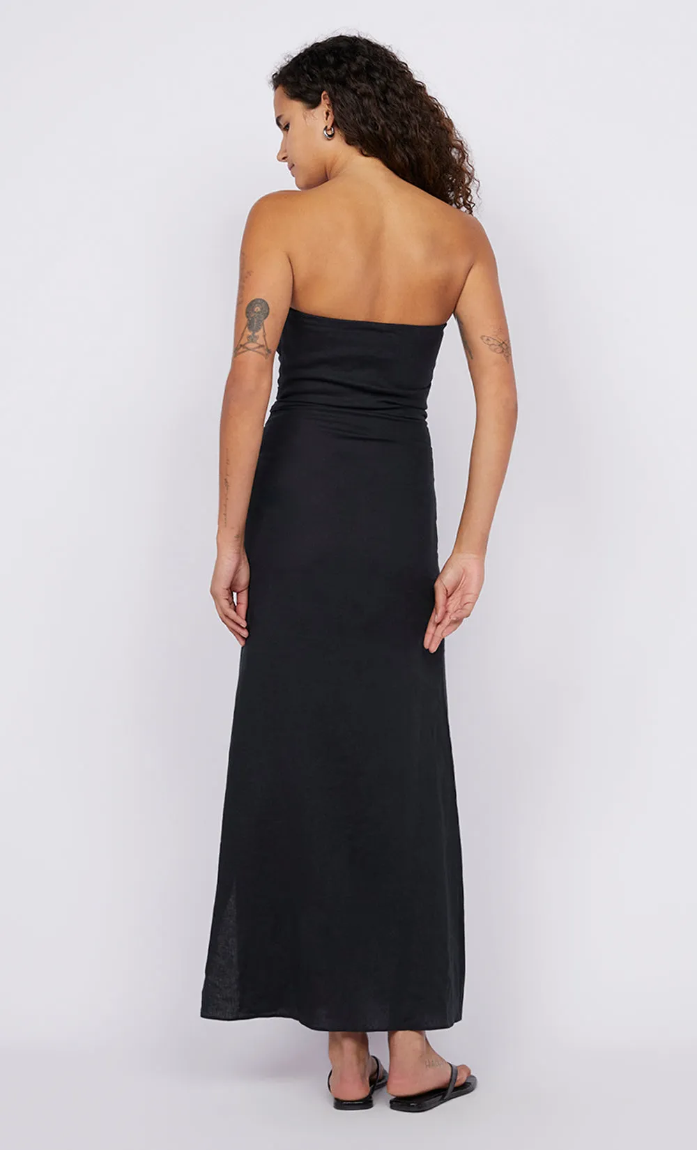MARIANNA STRAPLESS DRESS - BLACK sold by bec + bridge product image thumbnail 2