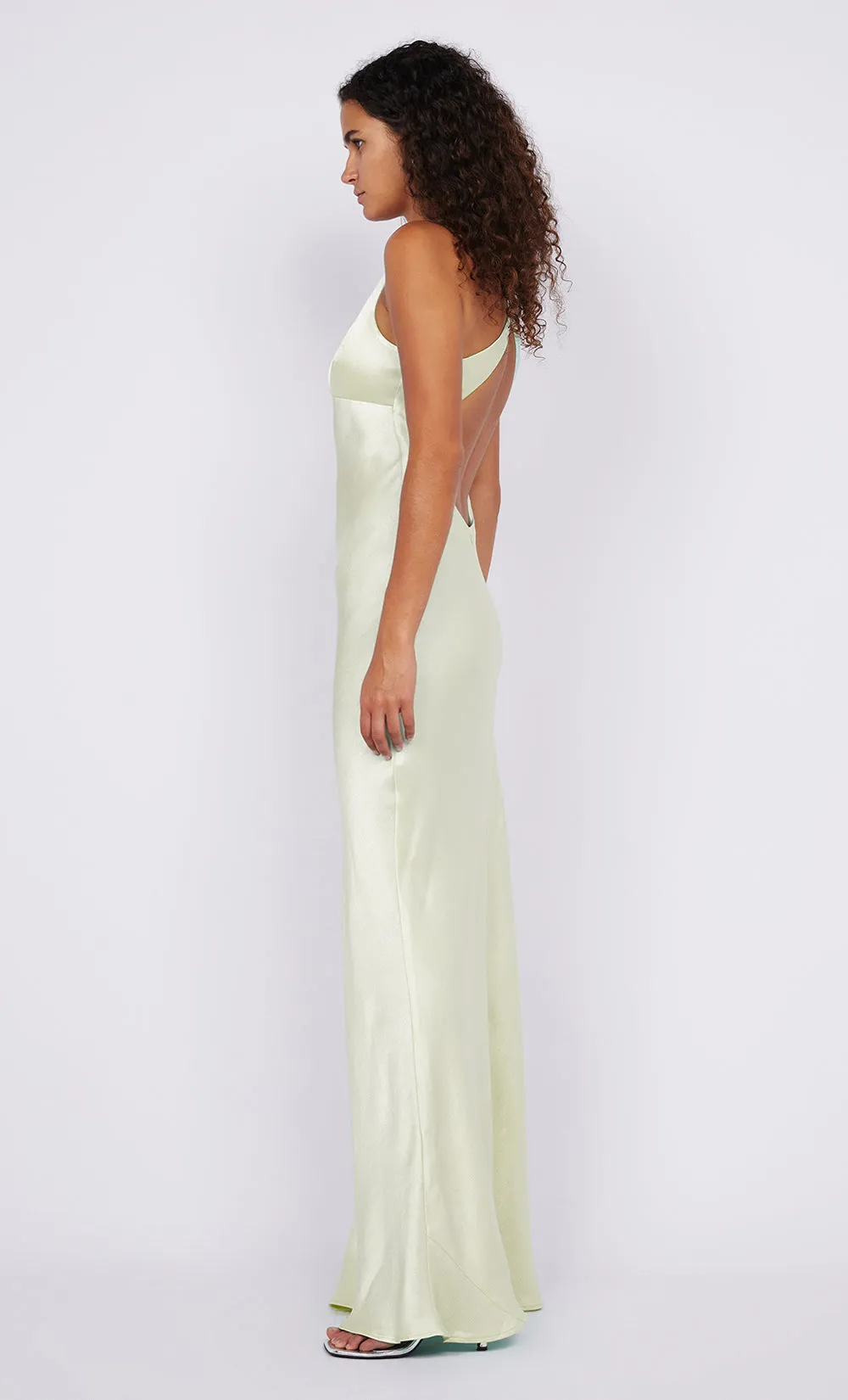 MAXINA CROSSOVER DRESS - ICE YELLOW sold by bec + bridge product image thumbnail 4