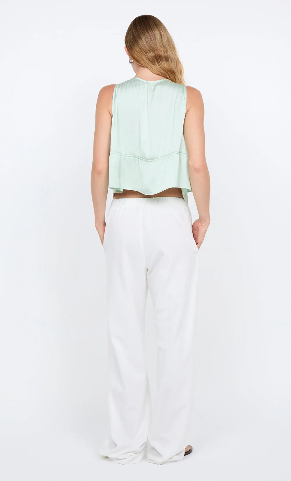DELPHI GATHERED TOP - MINT sold by bec + bridge product image thumbnail 2