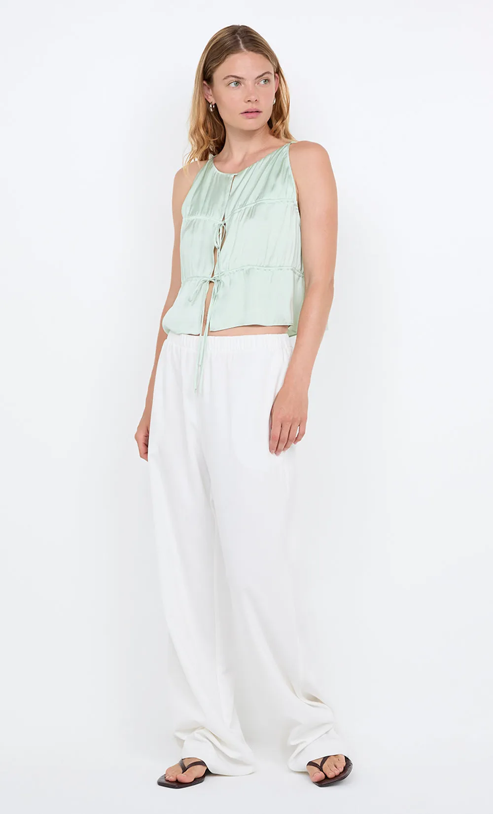 DELPHI GATHERED TOP - MINT sold by bec + bridge product image thumbnail 3