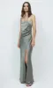 NADIA MAXI DRESS - DARK OLIVE sold by bec + bridge