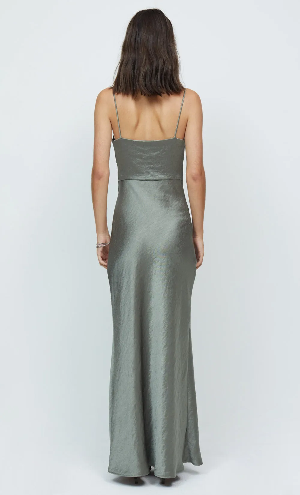NADIA MAXI DRESS - DARK OLIVE sold by bec + bridge product image thumbnail 4