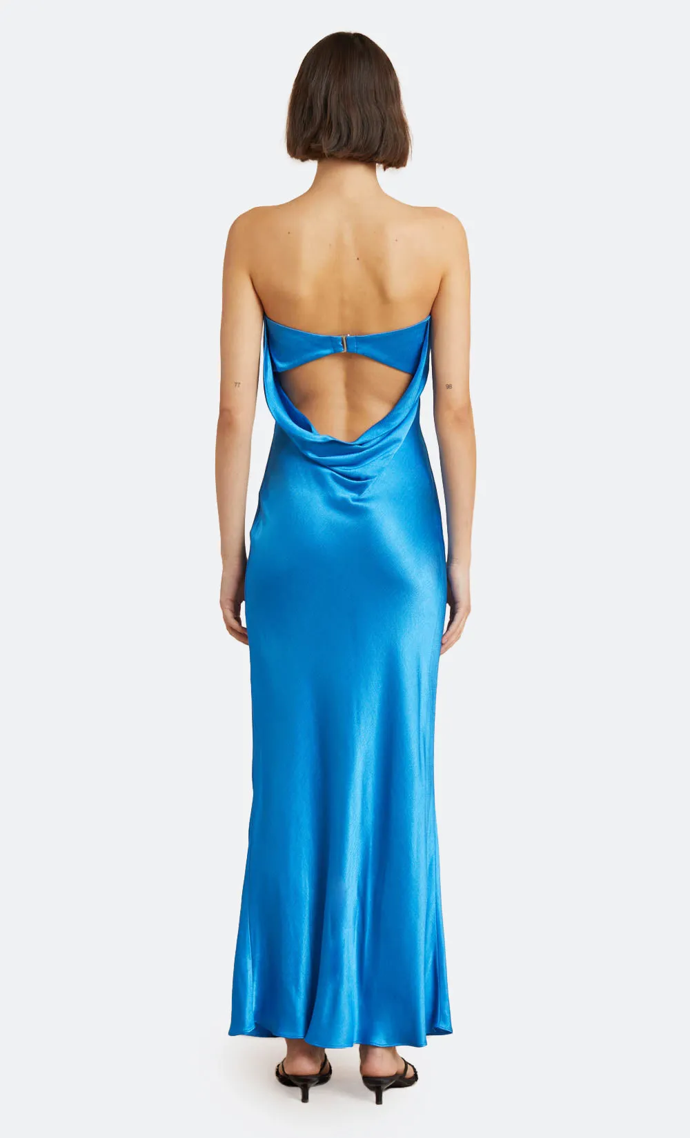 MOON DANCE STRAPLESS DRESS - MID BLUE sold by bec + bridge product image thumbnail 5