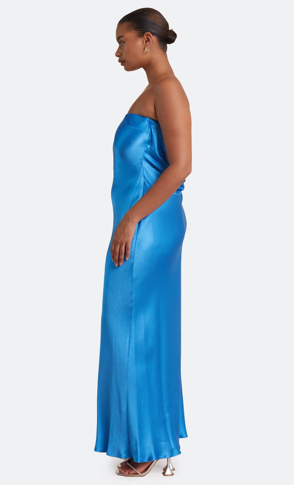 MOON DANCE STRAPLESS DRESS - MID BLUE sold by bec + bridge product image thumbnail 3