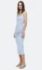 KARINA TUCK MIDI DRESS - POWDER BLUE sold by bec + bridge