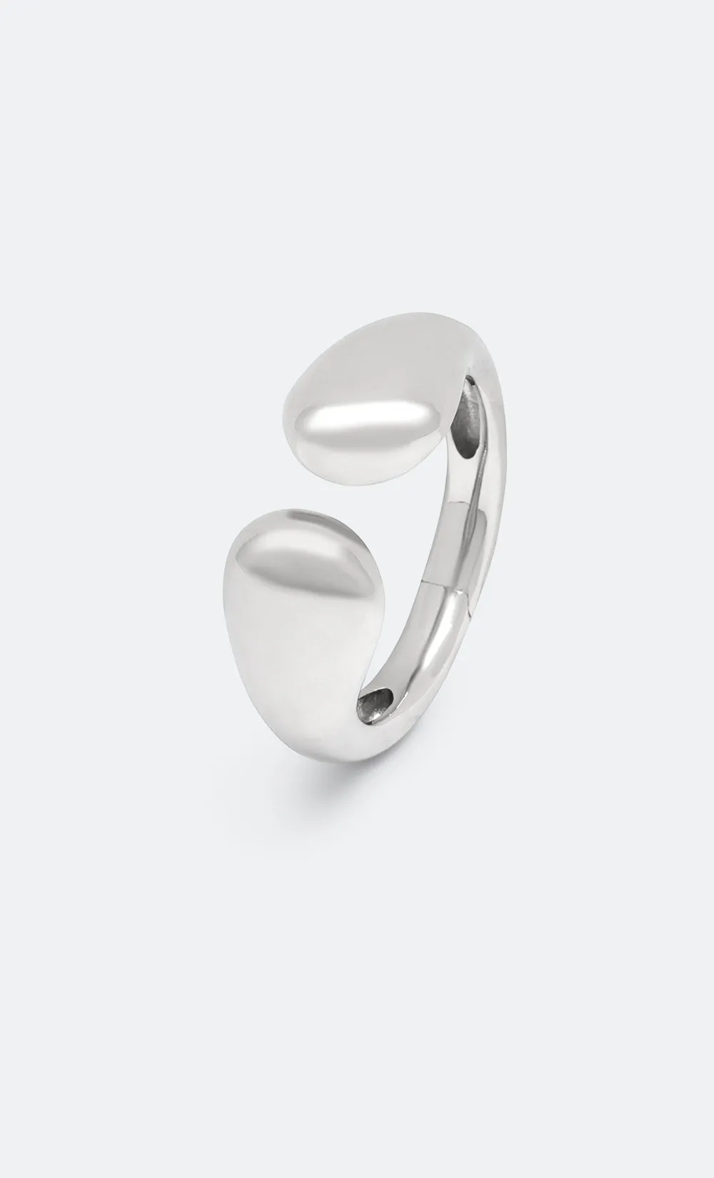 SIENNA ORB CUFF - SILVER sold by bec + bridge