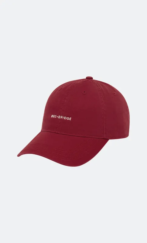 BEC + BRIDGE CAP - RED/IVORY sold by bec + bridge