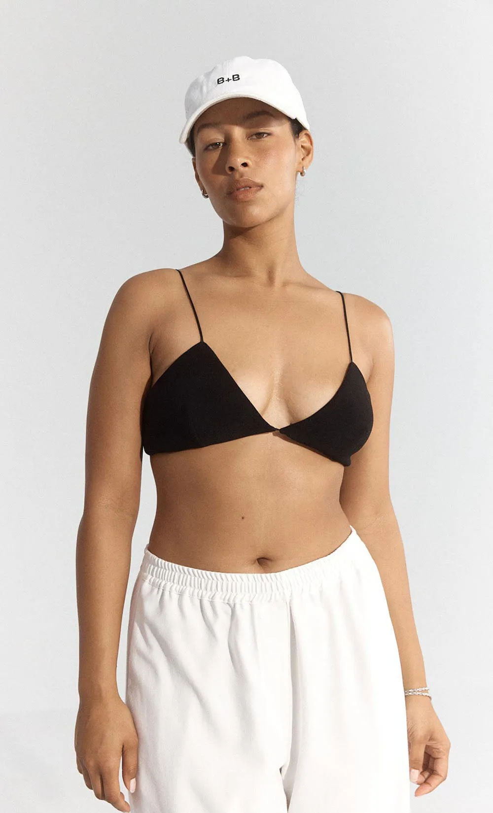 B+B CAP - IVORY/BLACK sold by bec + bridge product image thumbnail 4