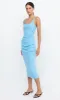 KARINA TUCK MIDI DRESS - TOPAZ BLUE sold by bec + bridge
