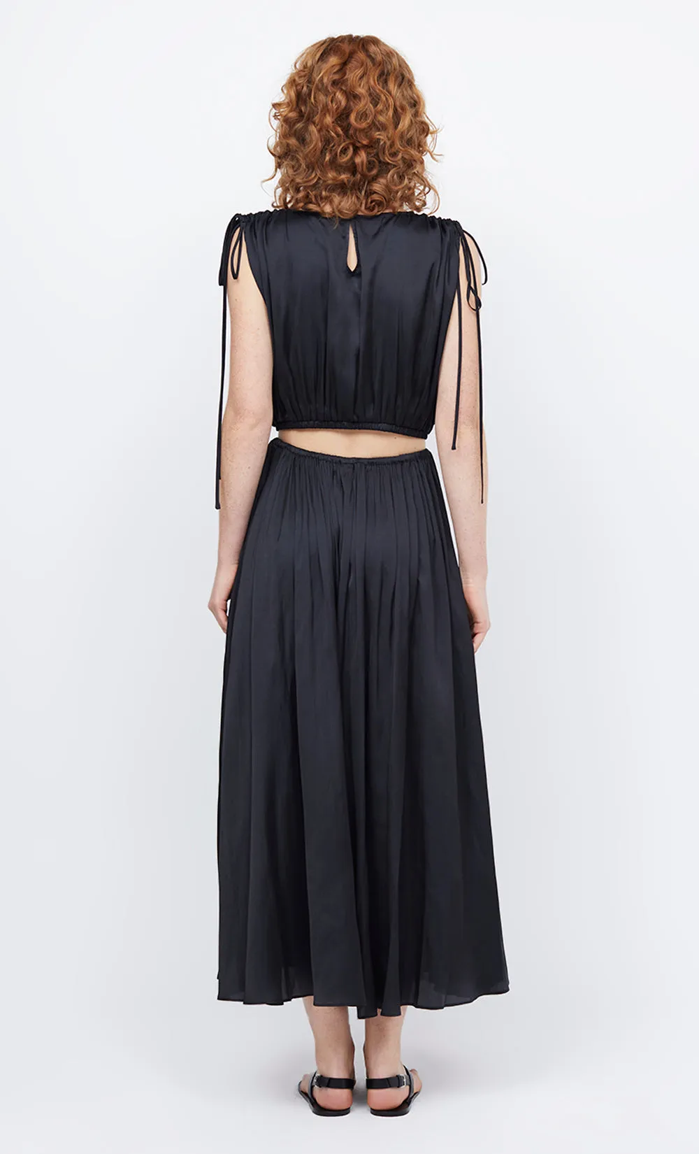 PARADISE MAXI SKIRT - BLACK sold by bec + bridge product image thumbnail 4