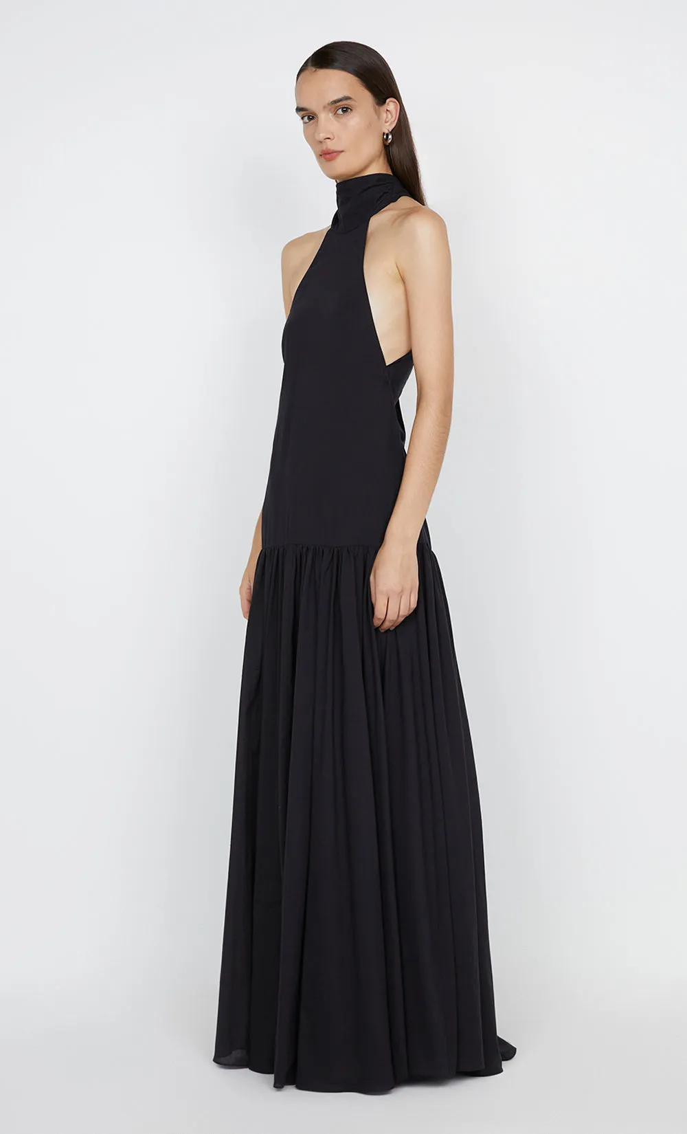 LINA HIGH NECK DRESS - BLACK sold by bec + bridge product image thumbnail 2