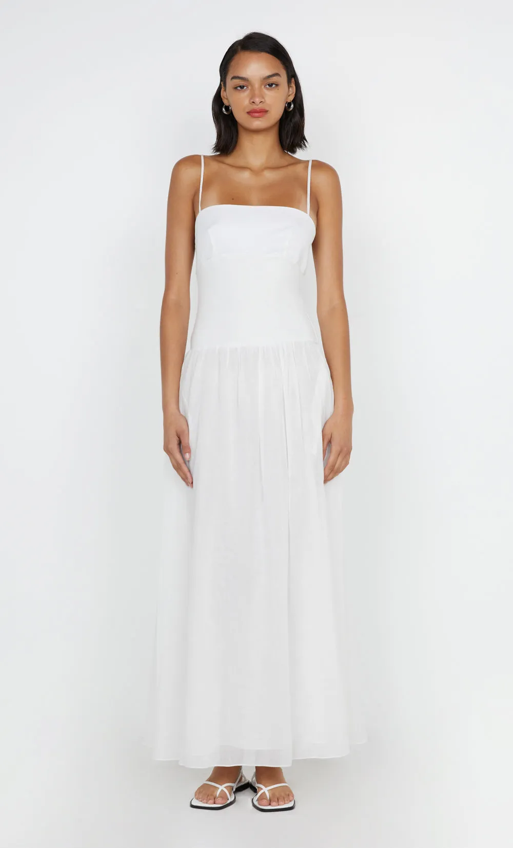 LINA MAXI DRESS - WHITE sold by bec + bridge product image thumbnail 5