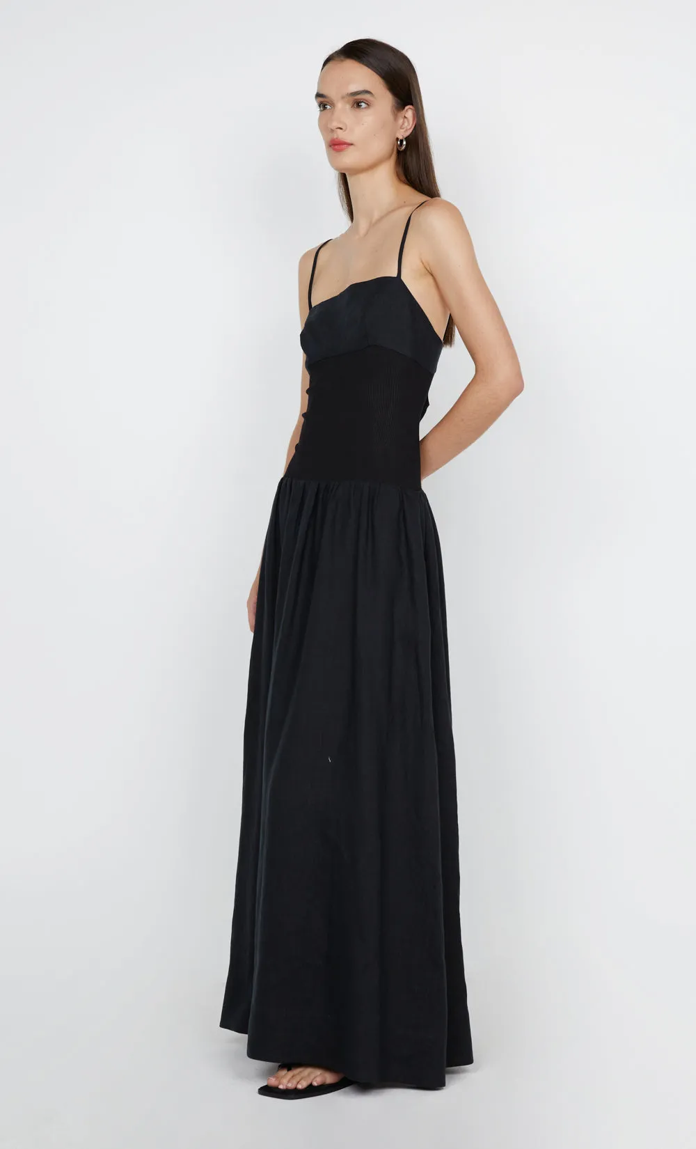 LINA MAXI DRESS - BLACK sold by bec + bridge product image thumbnail 3