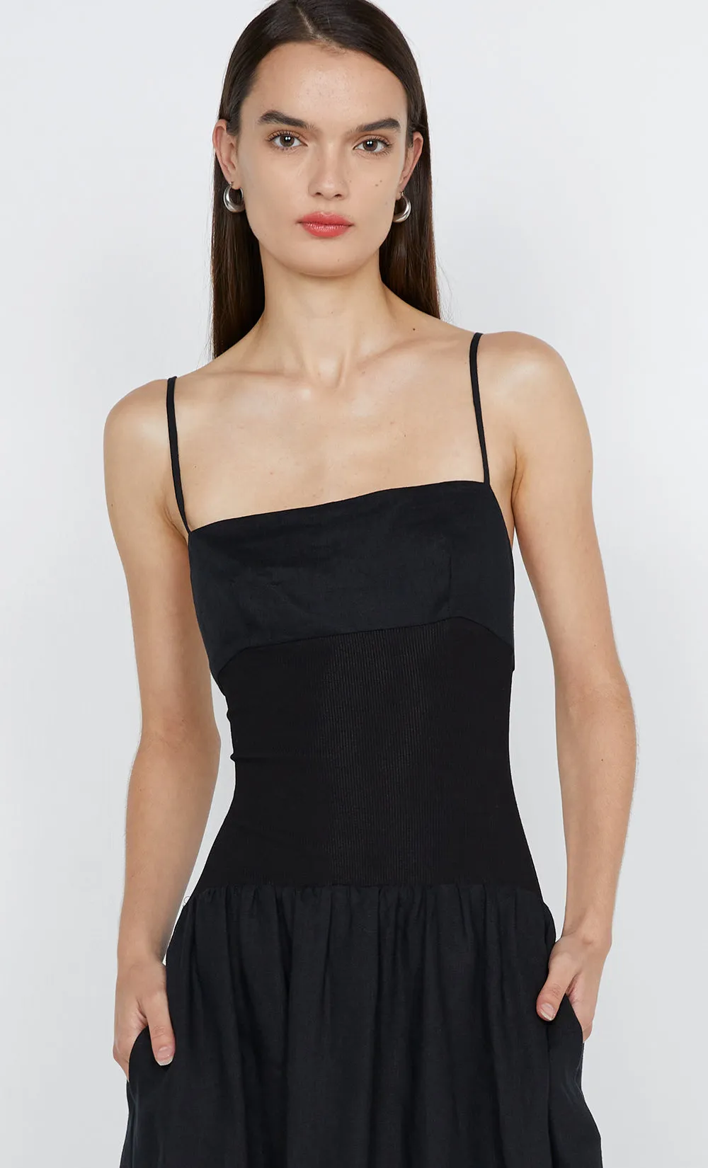 LINA MAXI DRESS - BLACK sold by bec + bridge product image thumbnail 5