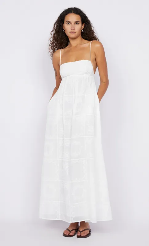 ZALEA MAXI DRESS - WHITE sold by bec + bridge