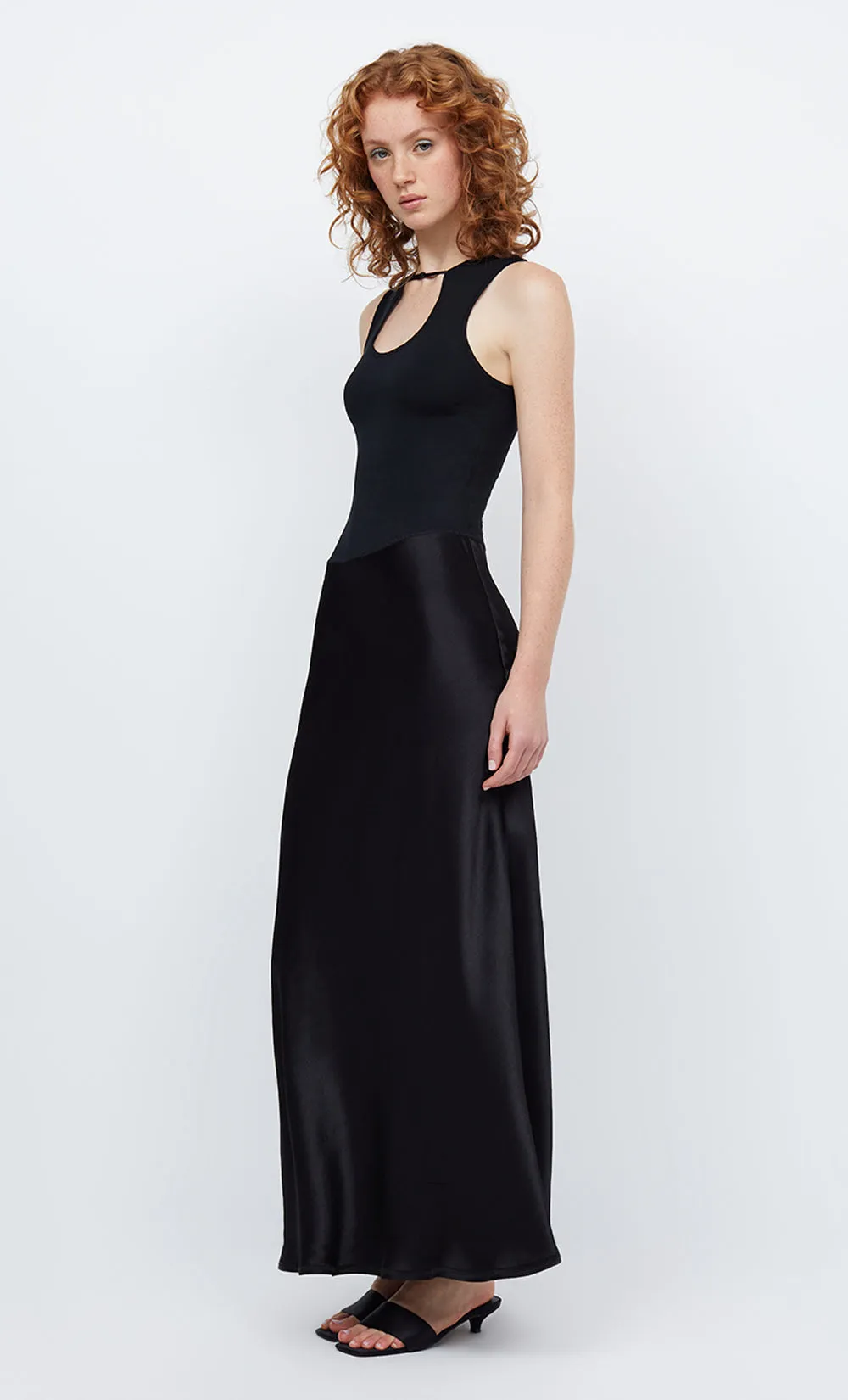 EMA MAXI DRESS - BLACK/BLACK sold by bec + bridge product image thumbnail 3