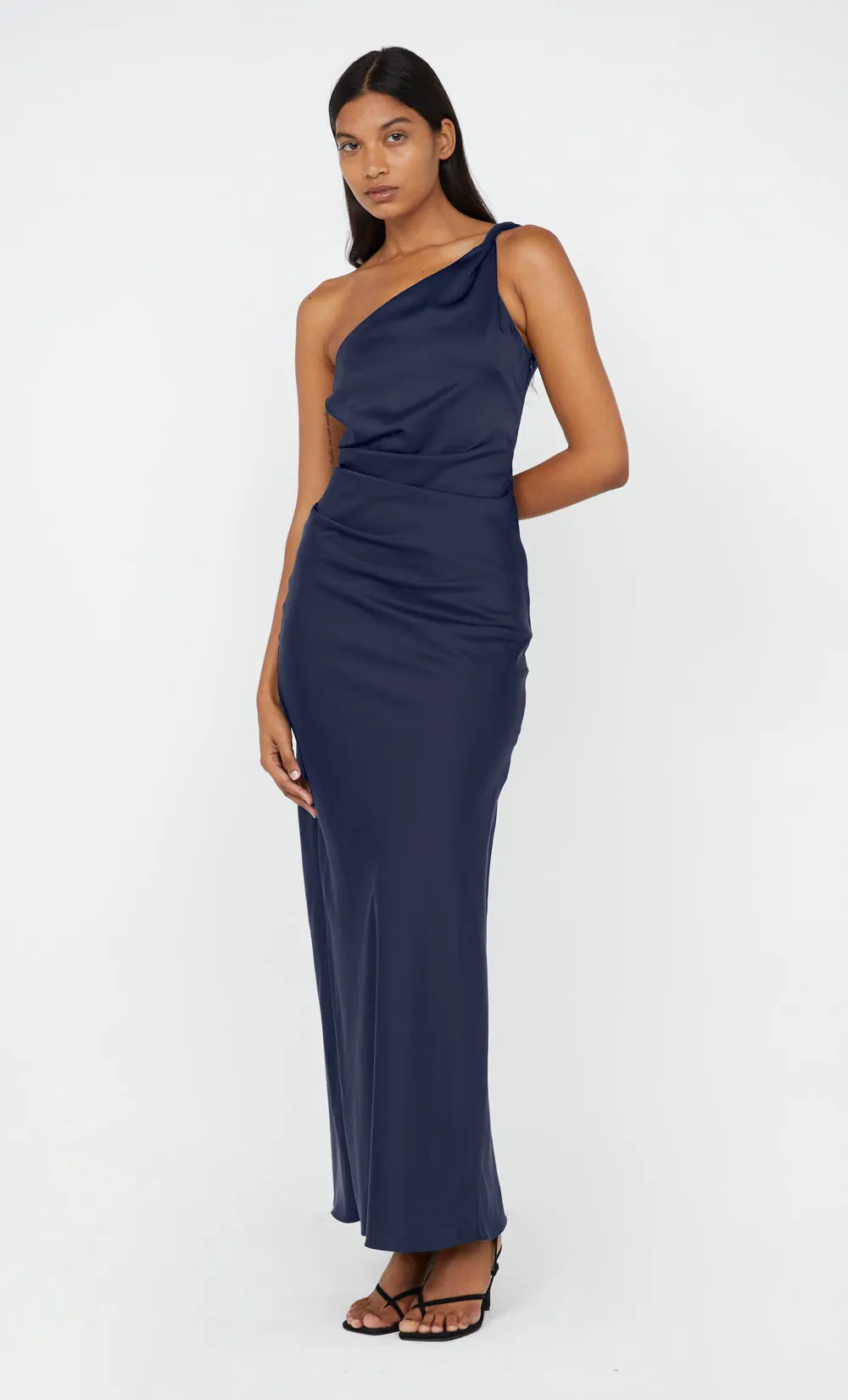 LUNETTA ASYM DRESS - INK sold by bec + bridge product image thumbnail 3