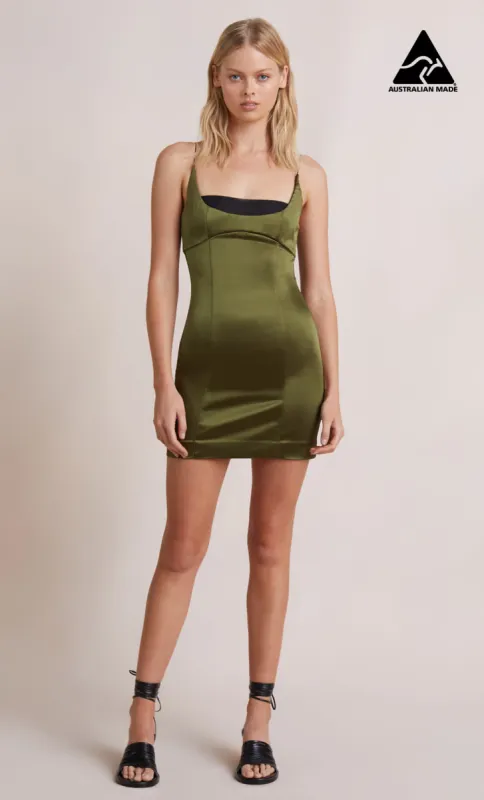 BELLA MINI DRESS - MOSS sold by bec + bridge