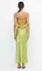MOON DANCE STRAPLESS DRESS - CHARTREUSE GREEN sold by bec + bridge