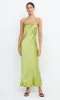 MOON DANCE STRAPLESS DRESS - CHARTREUSE GREEN sold by bec + bridge