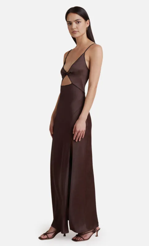 HAZEL MAXI DRESS - CHOCOLATE sold by bec + bridge