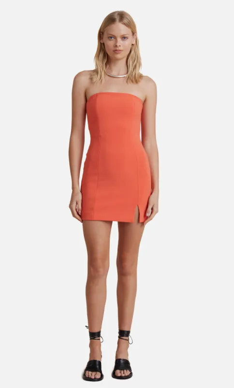 CECILY MINI DRESS - BLOOD ORANGE sold by bec + bridge