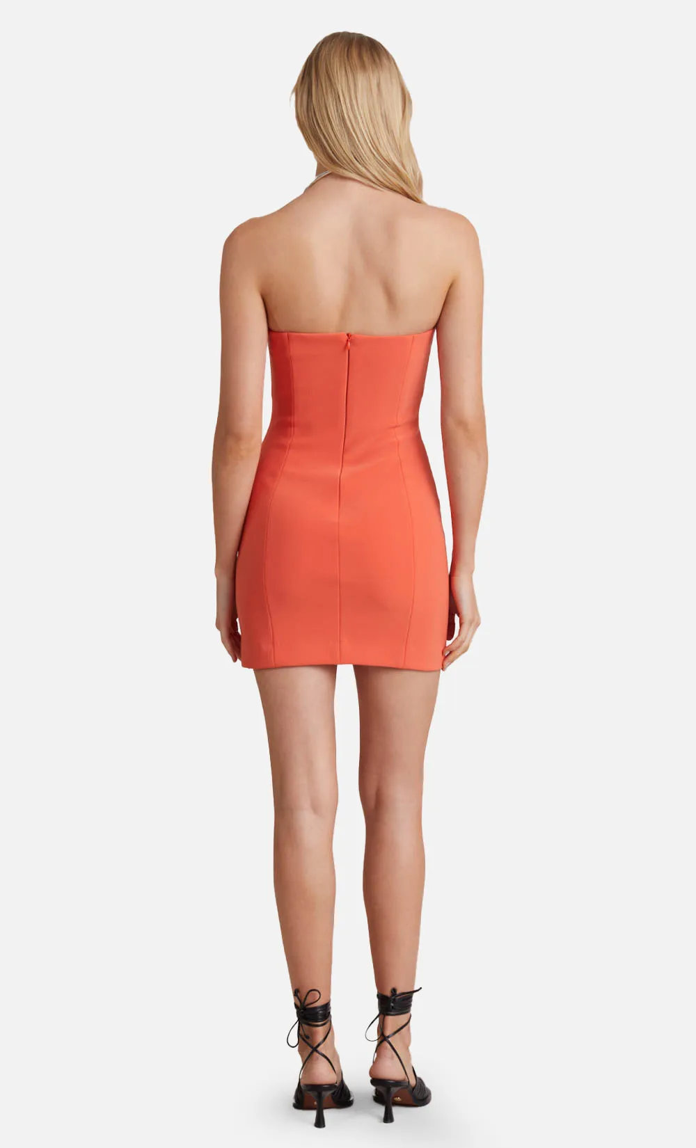 CECILY MINI DRESS - BLOOD ORANGE sold by bec + bridge product image thumbnail 4