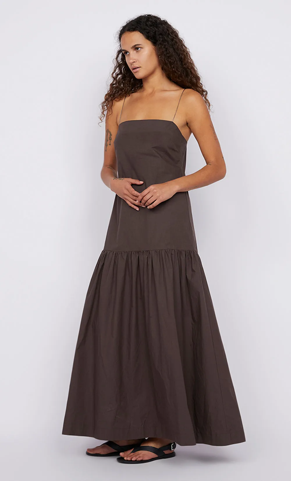 fitted lace wedding dress Winona Maxi Dress