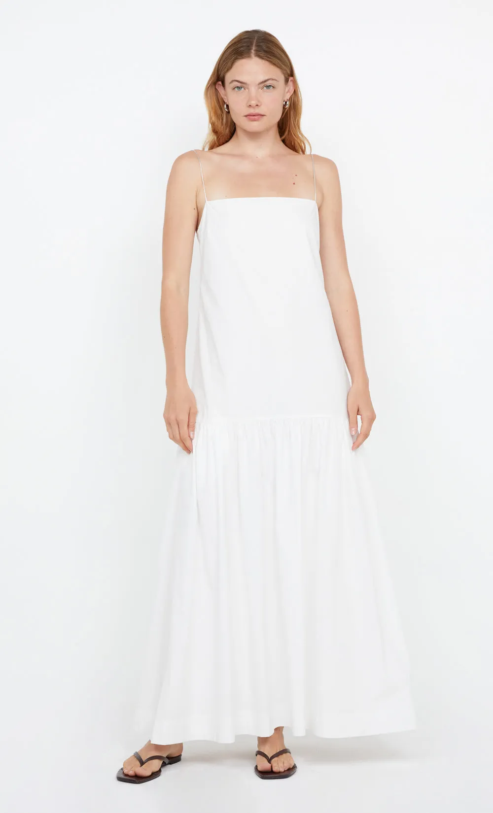 VEDA MAXI DRESS - IVORY sold by bec + bridge