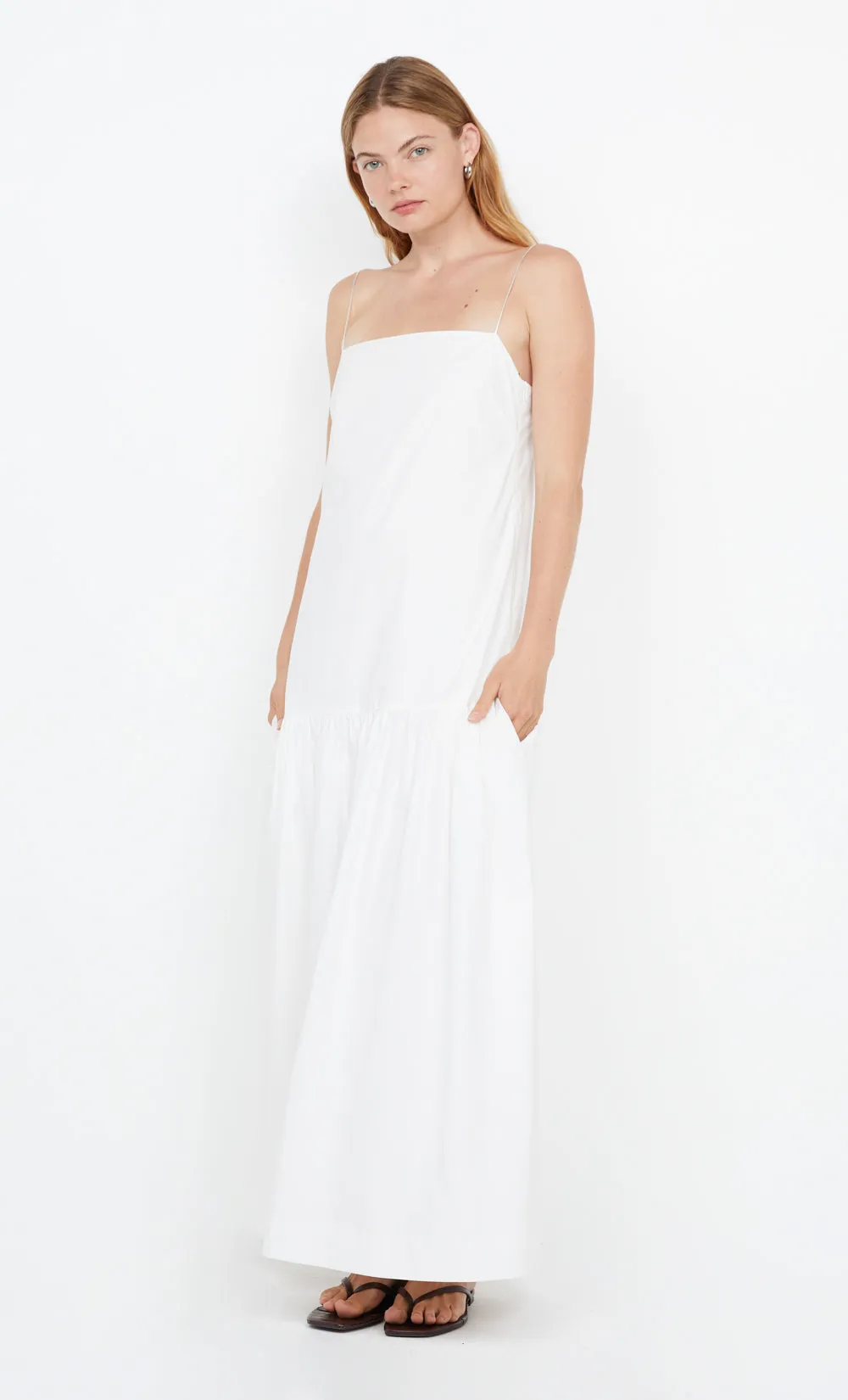 VEDA MAXI DRESS - IVORY sold by bec + bridge product image thumbnail 3