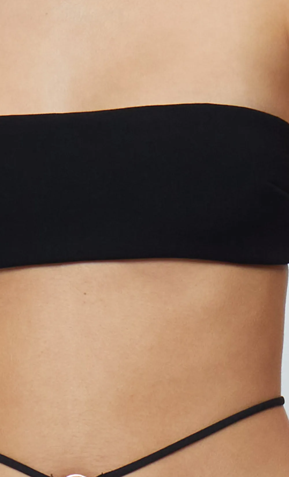 ADELE CROP TOP - BLACK sold by bec + bridge product image thumbnail 5