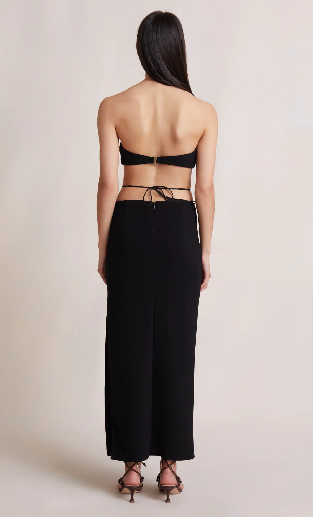 ADELE CROP TOP - BLACK sold by bec + bridge product image thumbnail 4