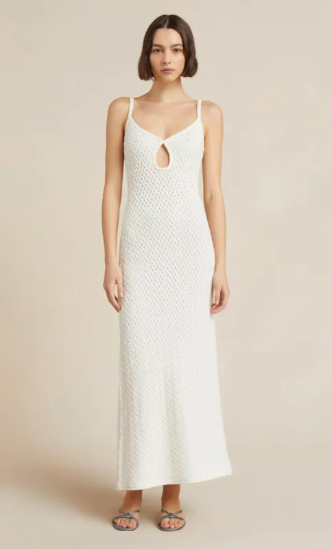 EFFIE KNIT KEY MAXI DRESS - IVORY sold by bec + bridge