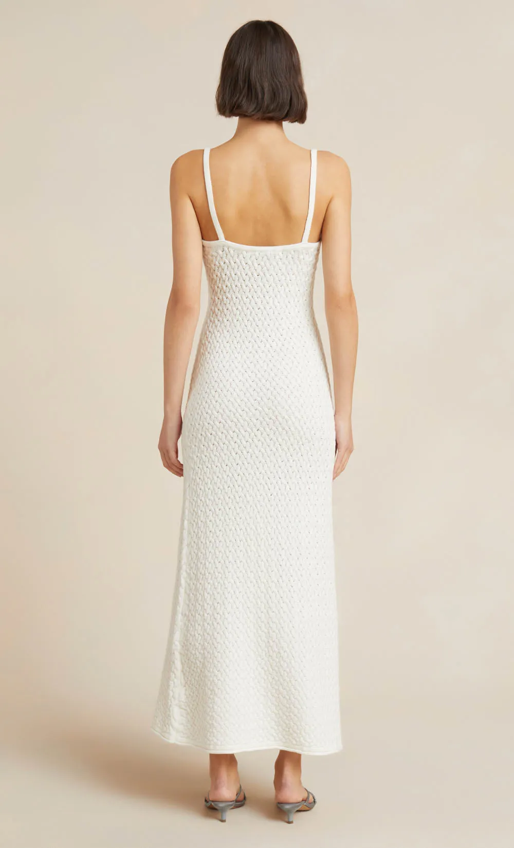 EFFIE KNIT KEY MAXI DRESS - IVORY sold by bec + bridge product image thumbnail 5