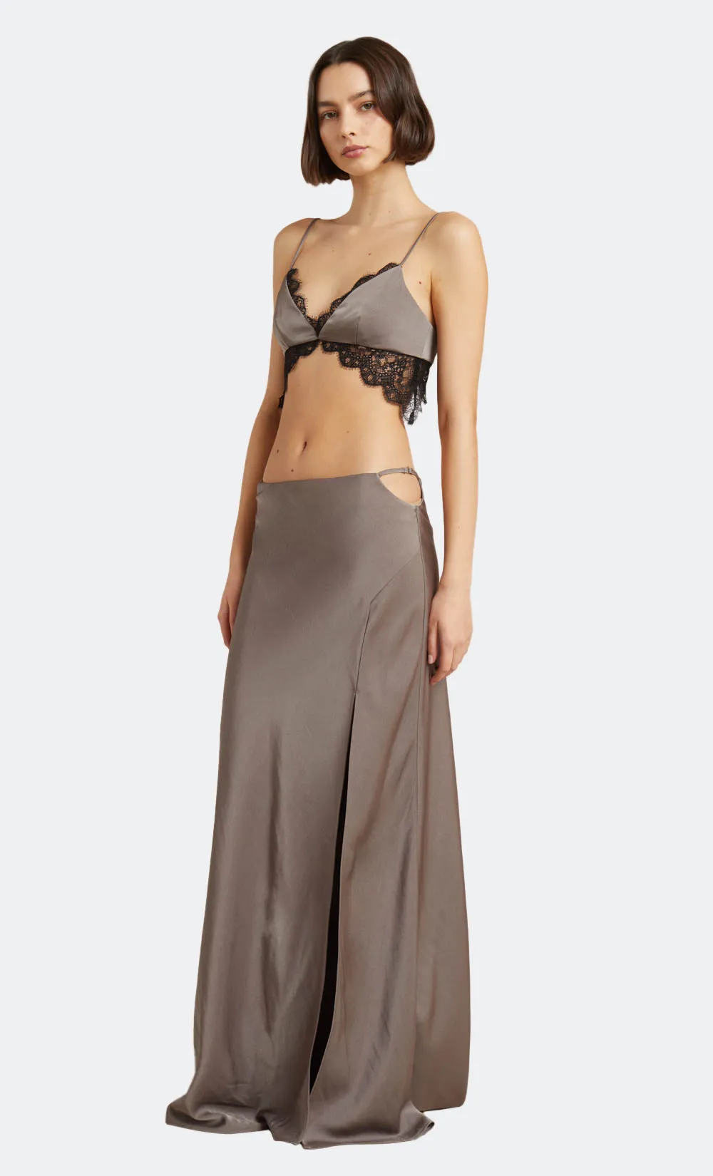 CAMILLE TOP - PEWTER sold by bec + bridge product image thumbnail 3