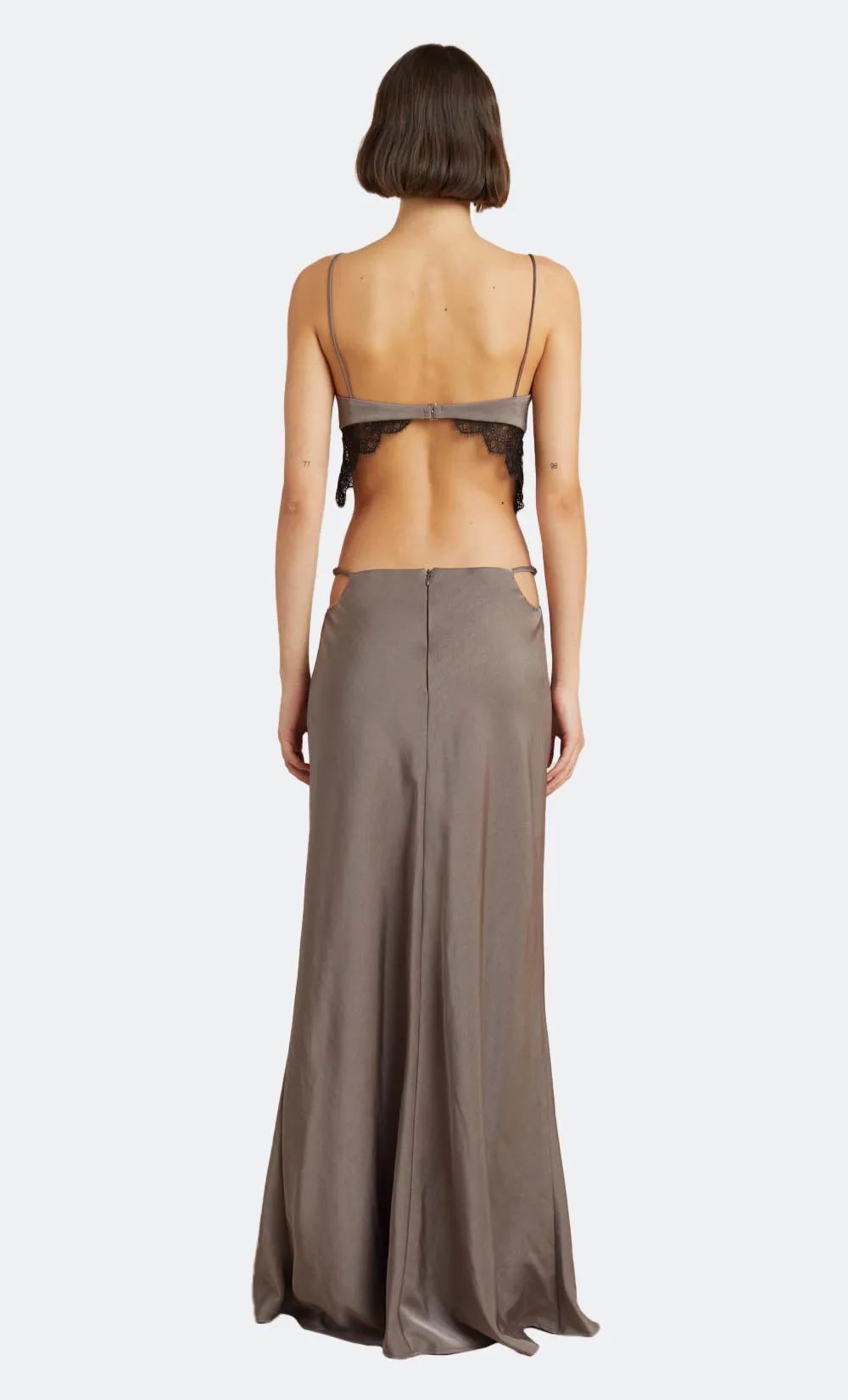 CAMILLE TOP - PEWTER sold by bec + bridge product image thumbnail 2