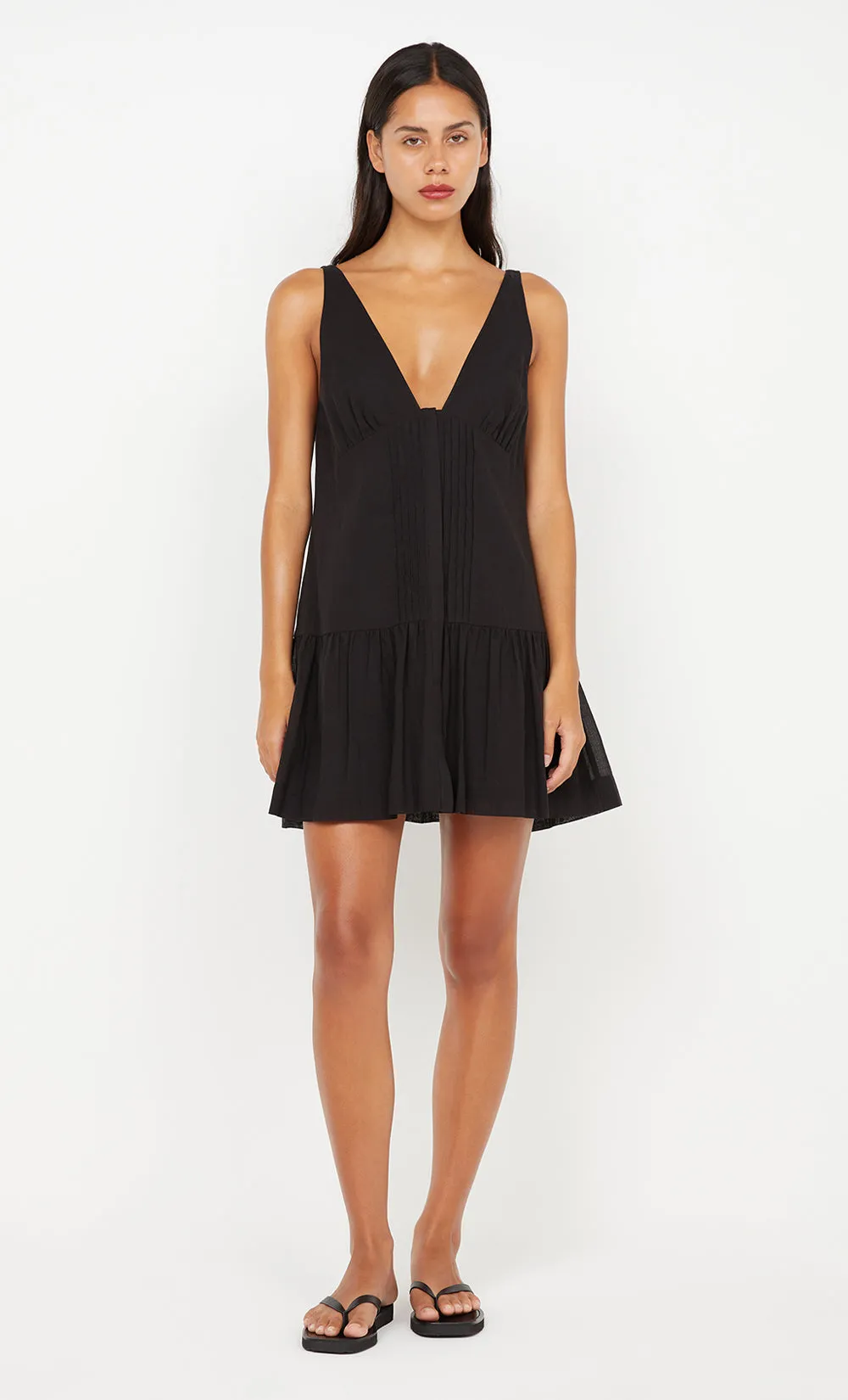 FRANKA MINI DRESS - BLACK sold by bec + bridge