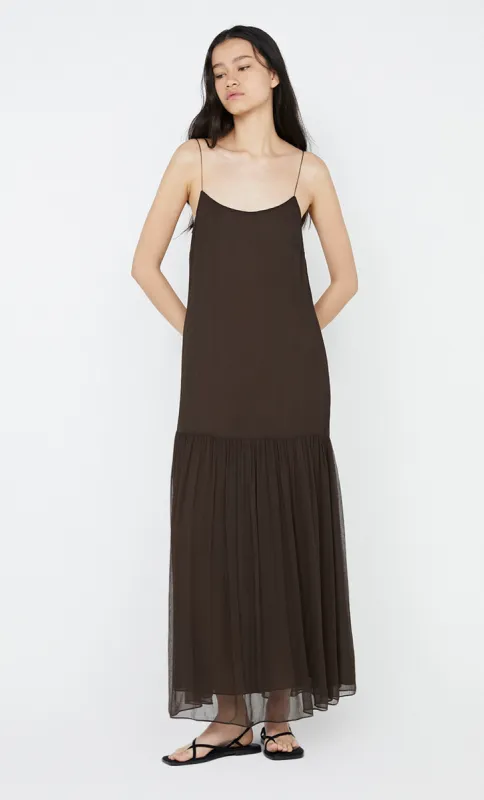 INKA MAXI DRESS - CHOCOLATE sold by bec + bridge
