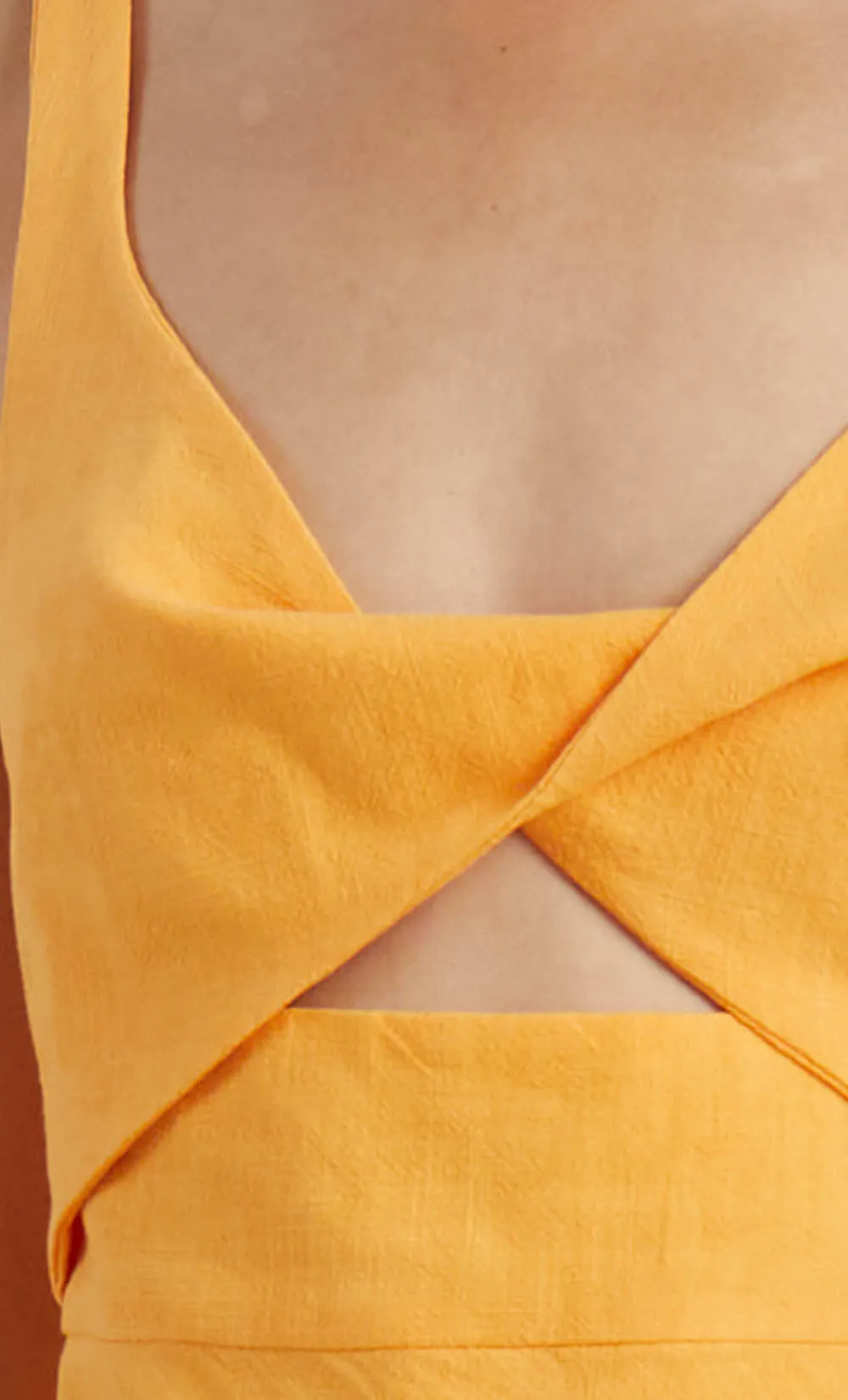 PHOEBE MINI DRESS - MANDARIN sold by bec + bridge product image thumbnail 5