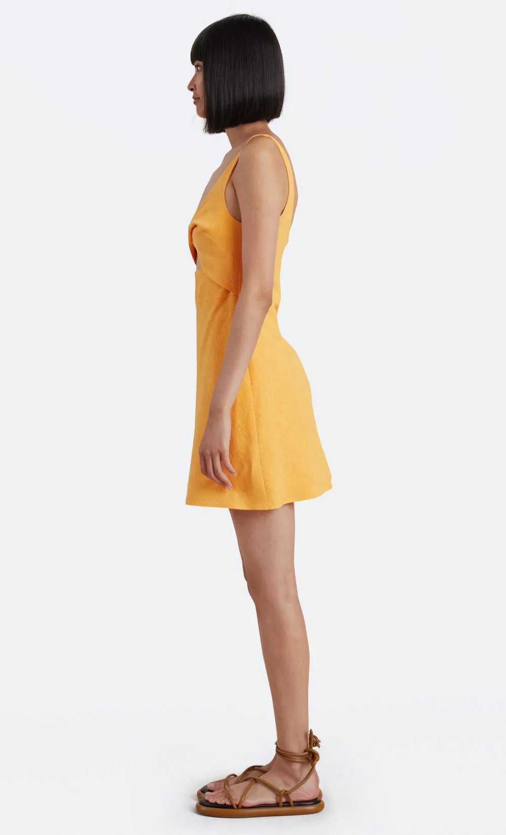 PHOEBE MINI DRESS - MANDARIN sold by bec + bridge product image thumbnail 3