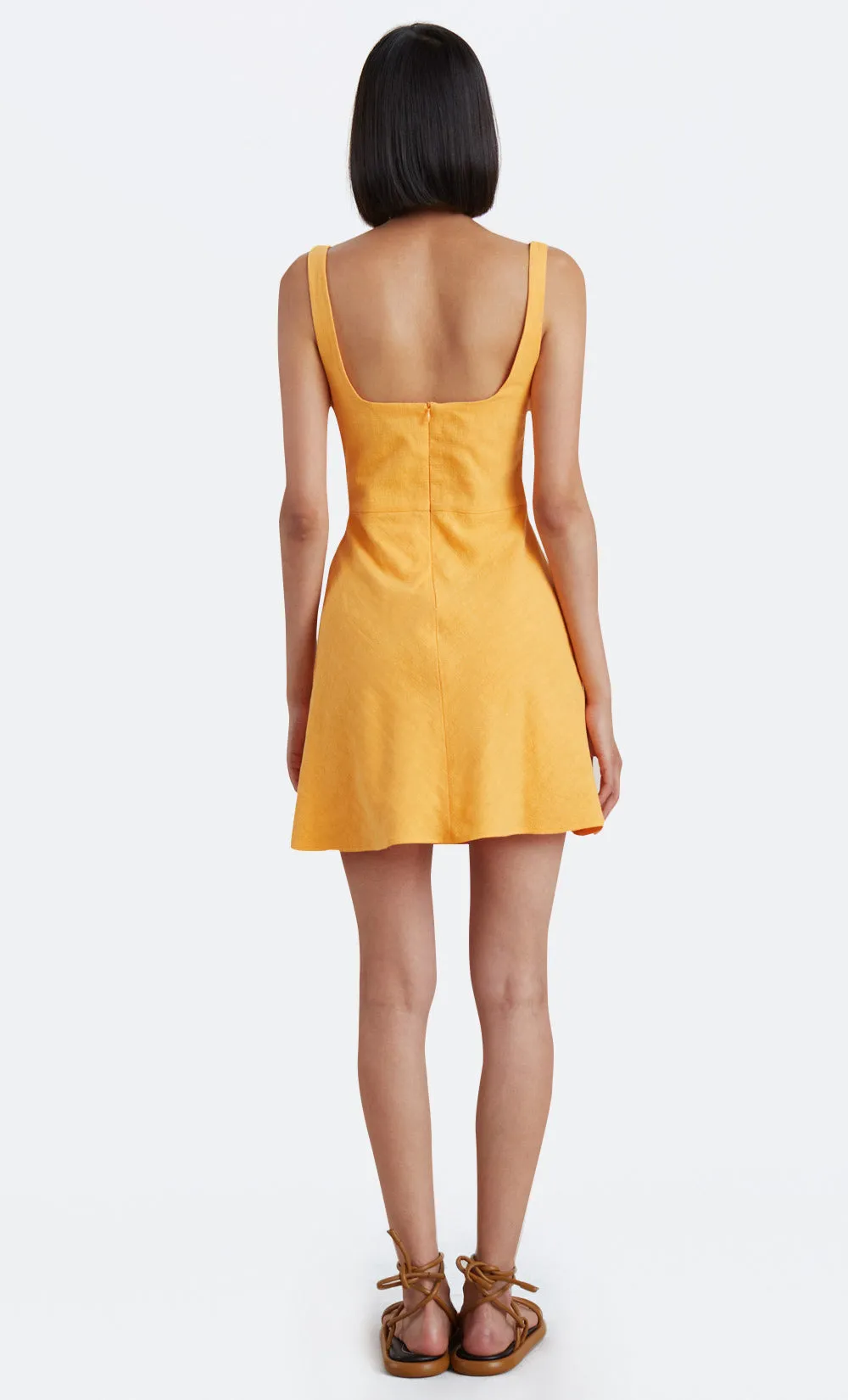 PHOEBE MINI DRESS - MANDARIN sold by bec + bridge product image thumbnail 4