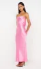 MOON DANCE STRAPLESS DRESS - CANDY PINK sold by bec + bridge