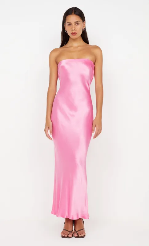 MOON DANCE STRAPLESS DRESS - CANDY PINK sold by bec + bridge