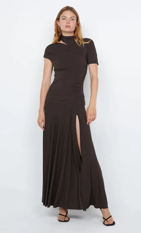 SERAPHINA ASYM DRESS - TWIG sold by bec + bridge