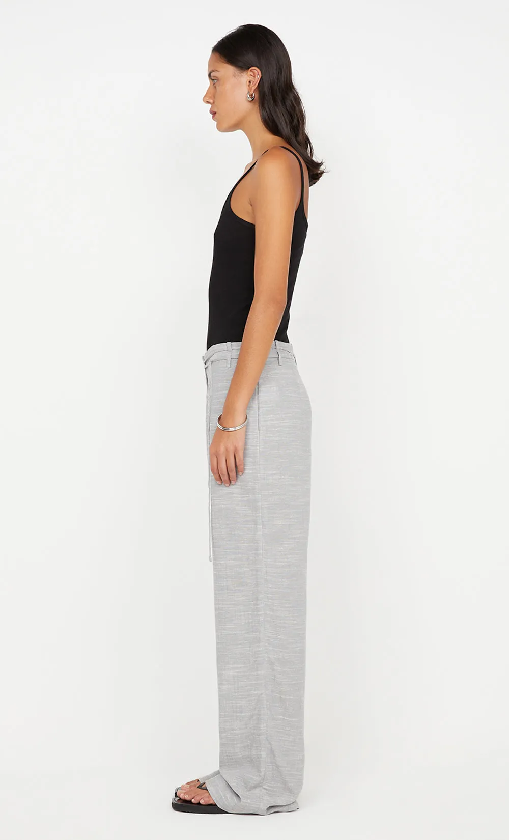 MAICIE PANT - SILVER sold by bec + bridge product image thumbnail 3
