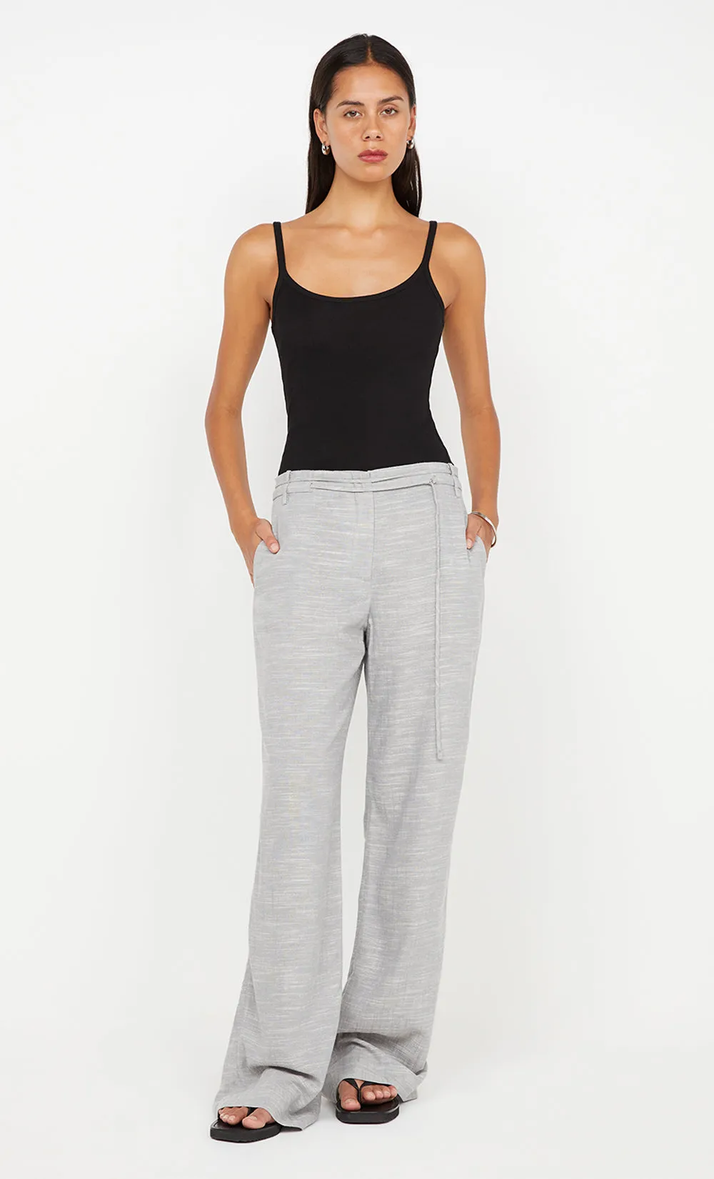 MAICIE PANT - SILVER sold by bec + bridge product image thumbnail 2