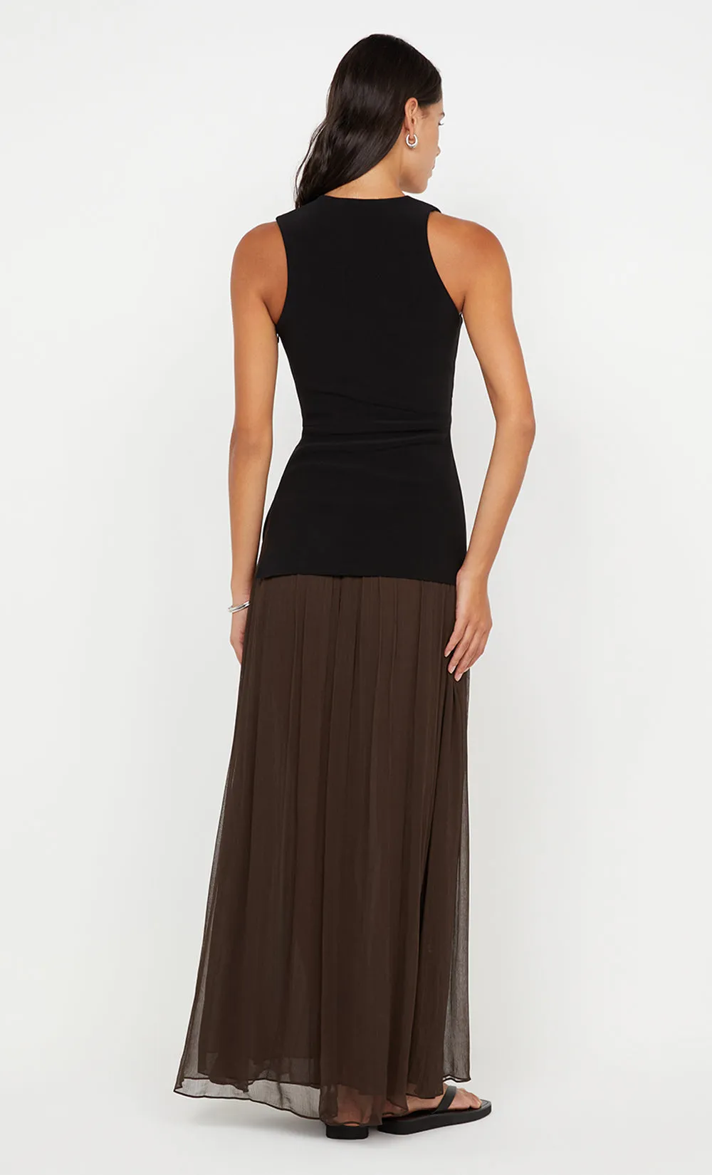 INKA MAXI SKIRT - CHOCOLATE sold by bec + bridge product image thumbnail 4