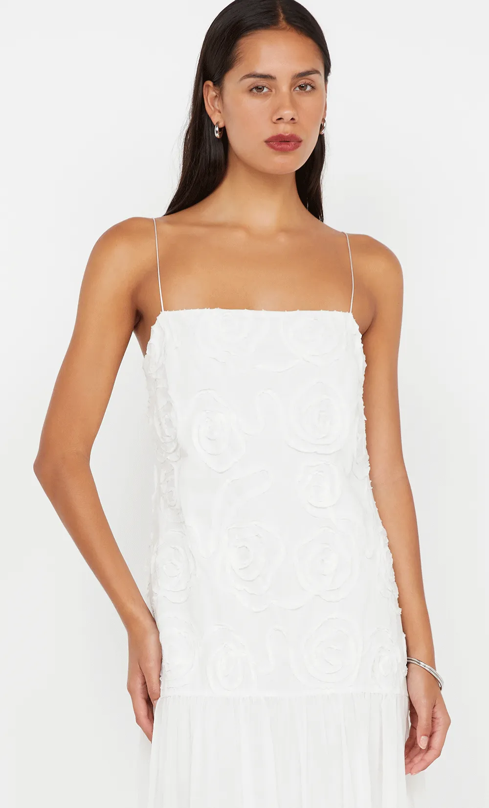 HAZE MAXI DRESS - WHITE sold by bec + bridge product image thumbnail 2