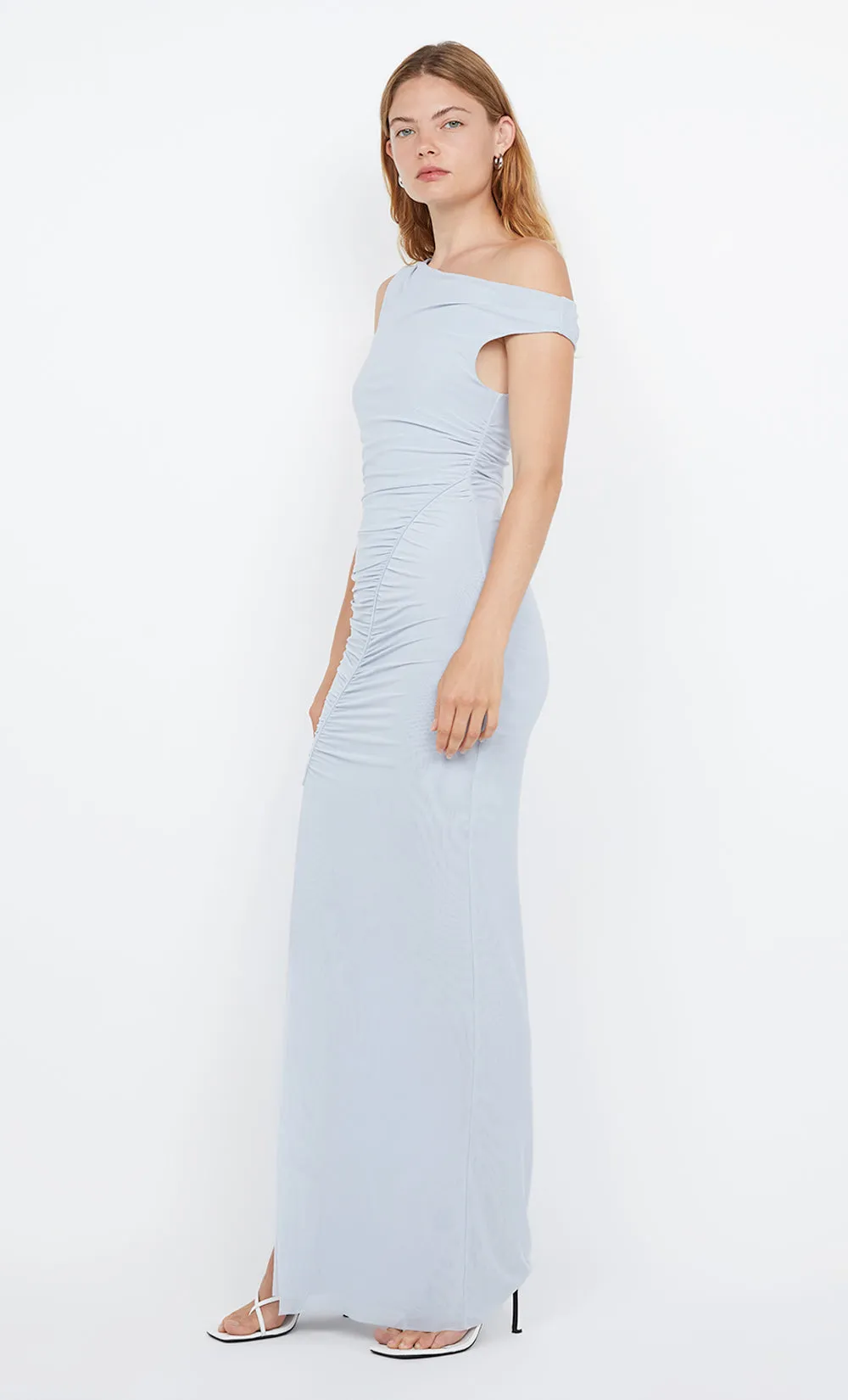 SANIA ASYM DRESS - ICE BLUE sold by bec + bridge product image thumbnail 3
