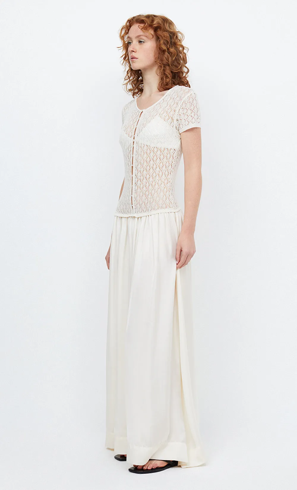 BREEZE S/S MAXI DRESS - IVORY sold by bec + bridge product image thumbnail 3